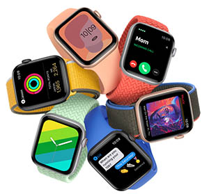 Sell your old iPad here. 
                This is a picture of an old Apple Watch that was traded in by someone.
                Click here to sell your Apple Watch for cash today 